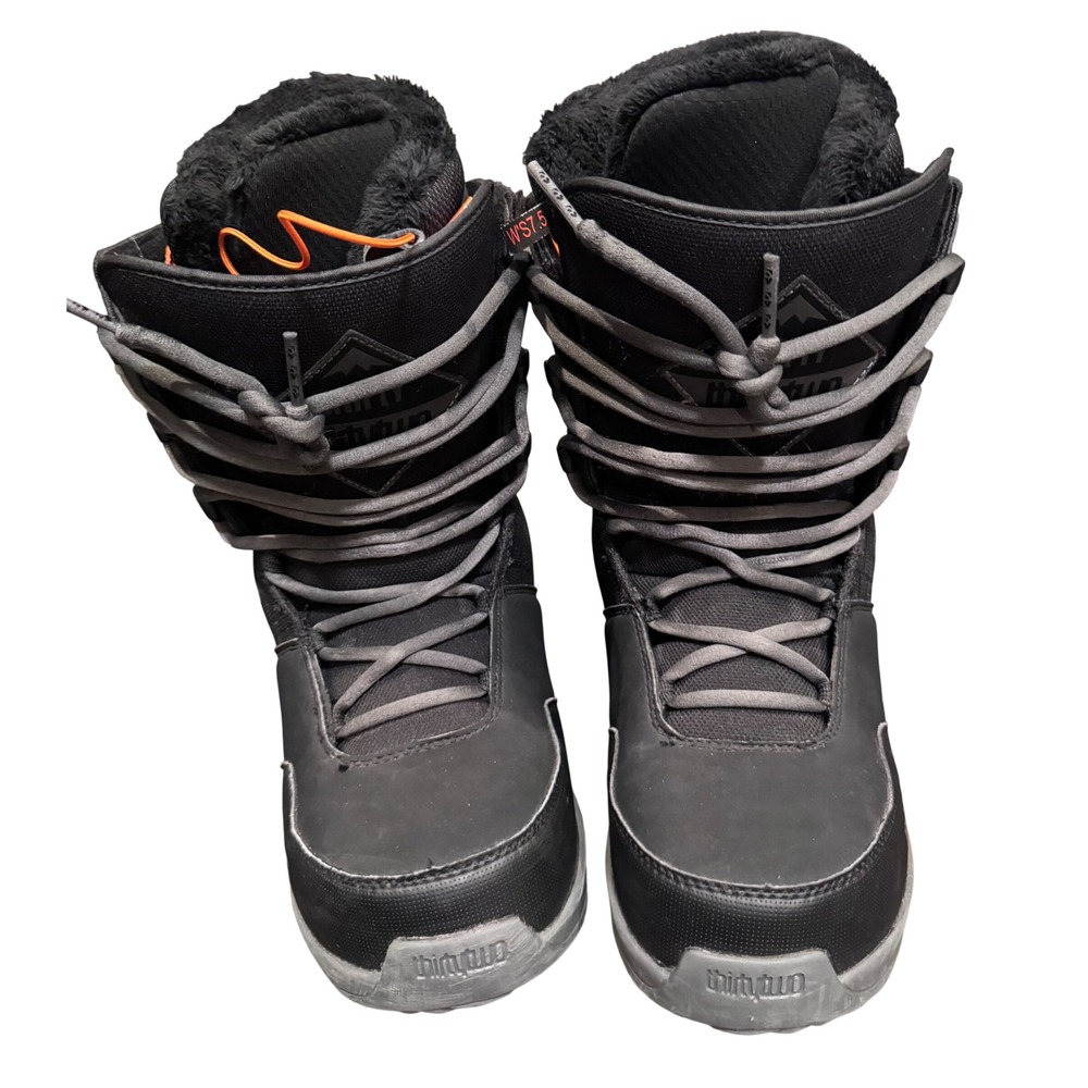 Thirty Two‎ Shifty Laces Snowboard Black Lace Boots Size womens 7.5